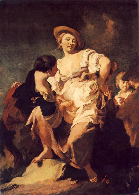 PIAZZETTA, Giovanni Battista The Soothsayer sg